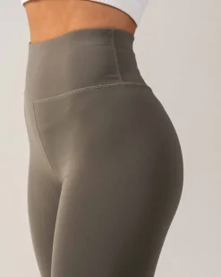 Primary Tights Green Smokey