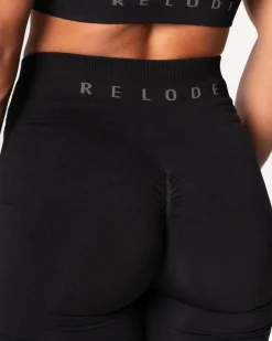 Prime Scrunch Shorts Black