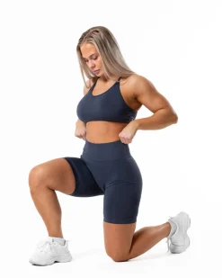 Prime Scrunch Shorts Blue