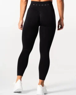 Prime Scrunch Tights Black