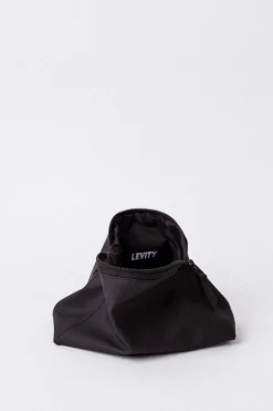 PU Tote Bag + Toiletery Bag Black