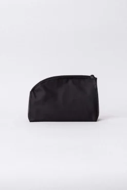 PU Tote Bag + Toiletery Bag Black