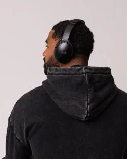 Relaxed Hoodie M Black Washed