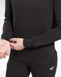 RI SL French Terry Crew Black