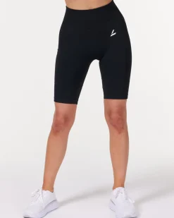 Routine Seamless Pocket Shorts Black Marl 2-PACK