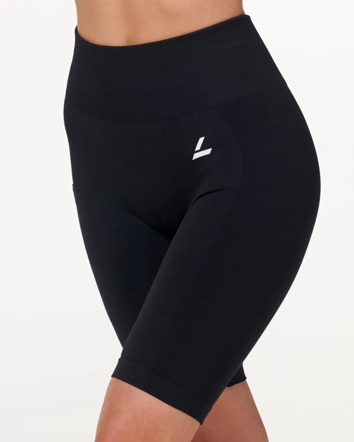 Routine Seamless Pocket Shorts Black Marl