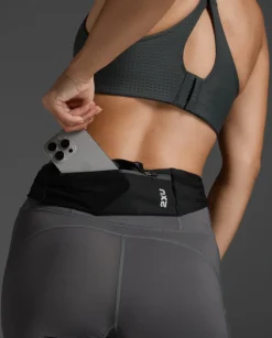 Run Belt Black/Black – One-Size