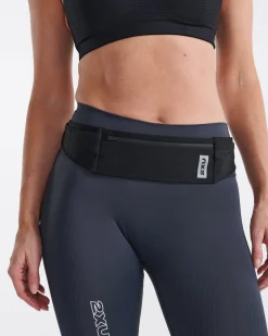 Run Belt Black/Black – One-Size