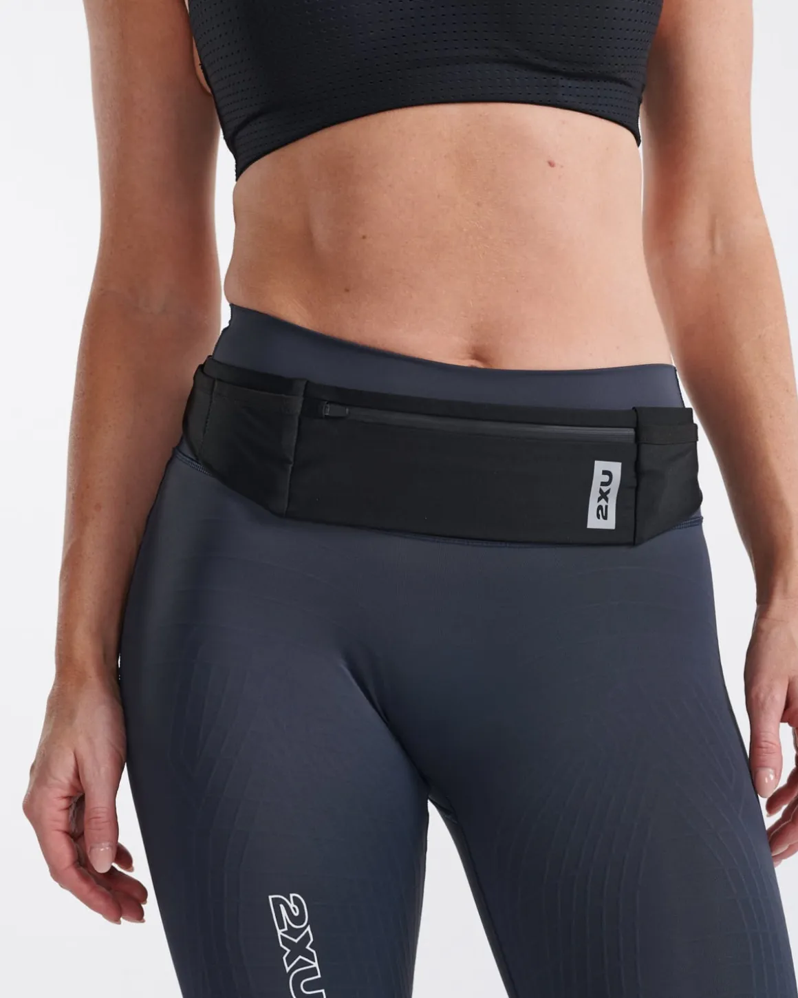 Run Belt Black/Black – One-Size