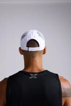 Run Cap White White – One-Size