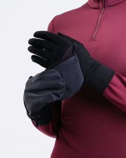 Running Foldable Glove Black