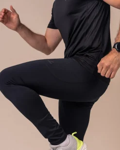 Run Pocket Tights M Black