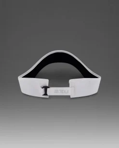 Run Visor White/White – One Size