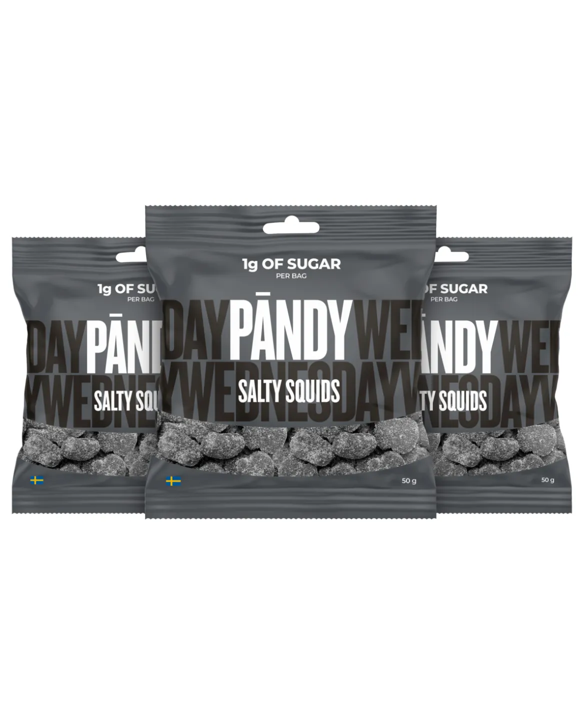 Salty Squids 3x50g
