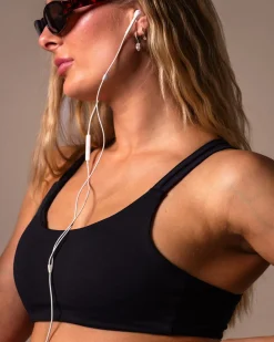 Second-Skin Bra Black