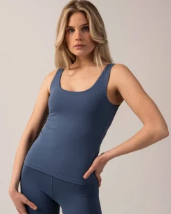 Second-Skin Crop Top Green Smokey