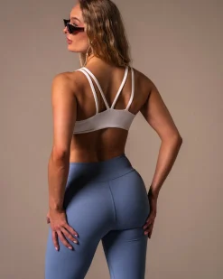 Second-Skin Flare Pants Blue Winward