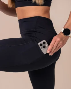 Second-Skin Pocket Tights Black
