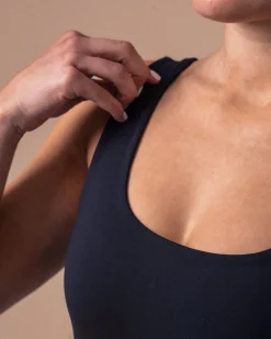 Second-Skin Tank Top Black