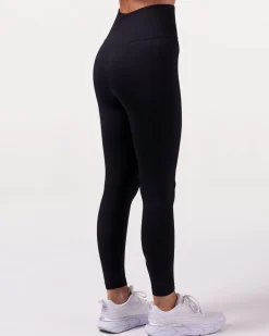 Silhouette Seamless Bra + Tights Black SET