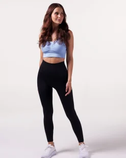 Silhouette Seamless Tights Black 2-PACK