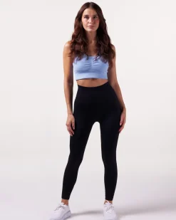 Silhouette Seamless Tights Black 2-PACK