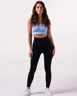 Silhouette Seamless Tights Black
