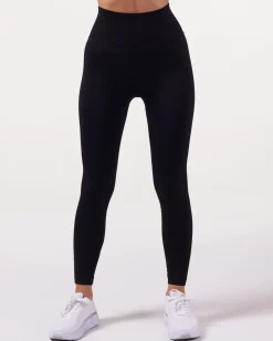 Silhouette Seamless Tights Black