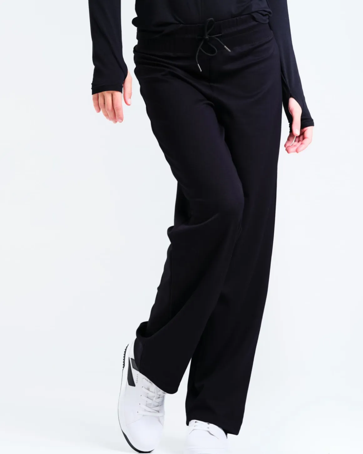 Soft Feel Pants Black
