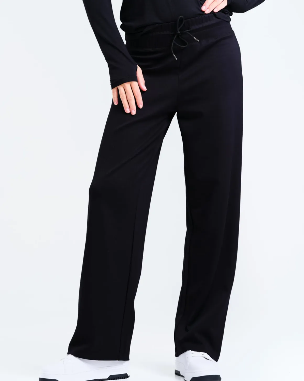 Soft Feel Pants Black