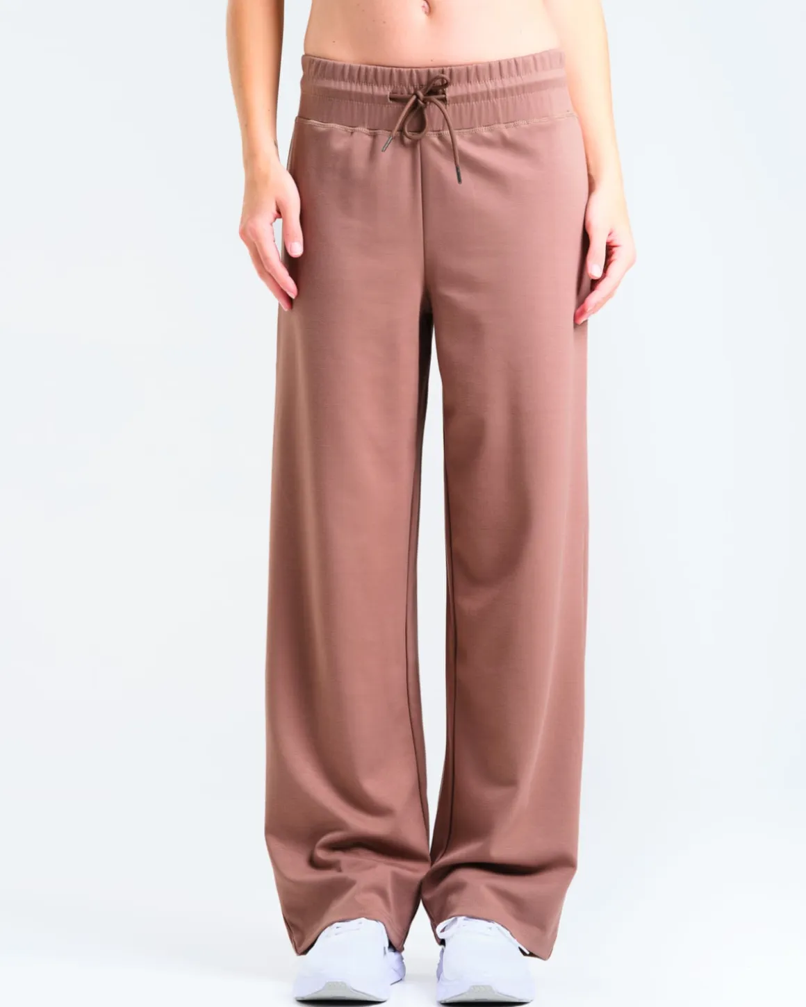 Soft Feel Pants Mole Brown