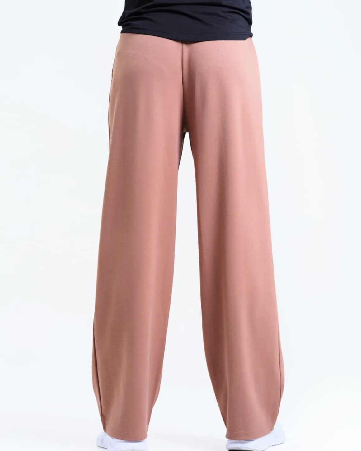 Soft Feel Pants Mole Brown