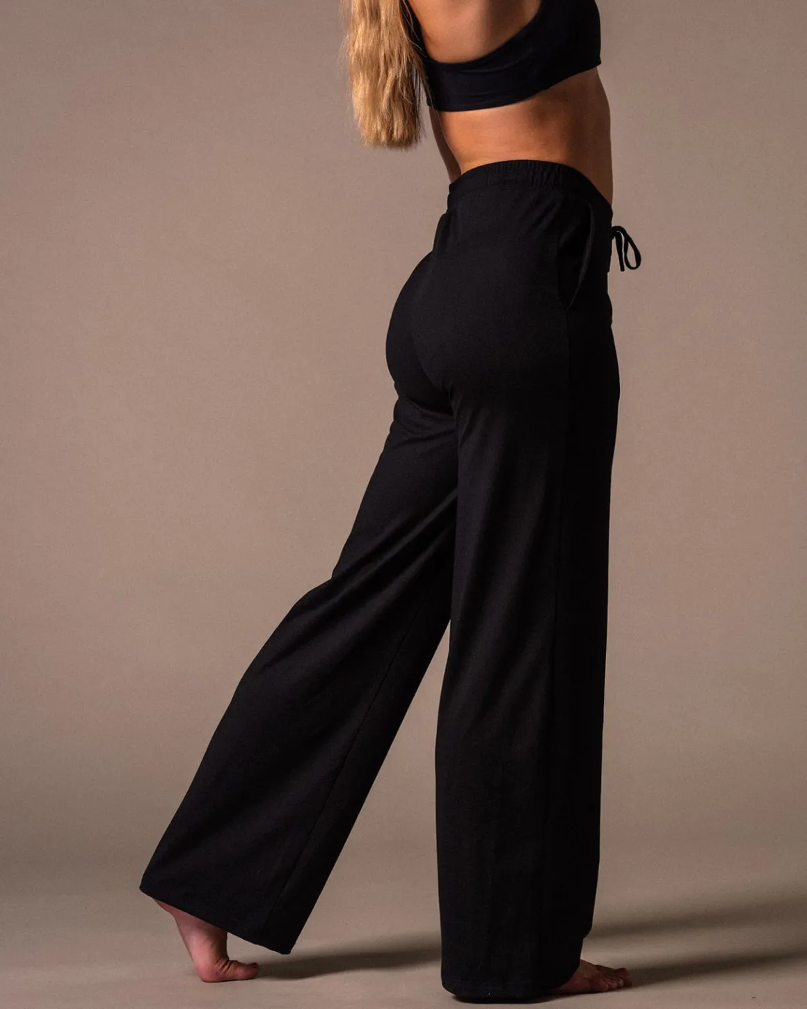 SoftFlow Wide Pants Black