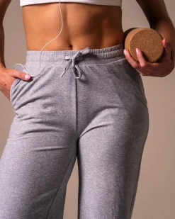 SoftFlow Wide Pants Light Grey Marl