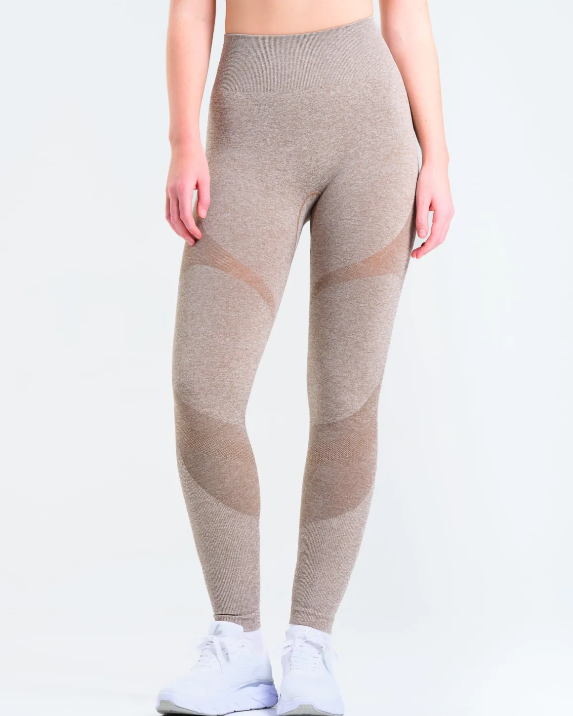 Solar Cut Out Seamless Bra Grey Marl