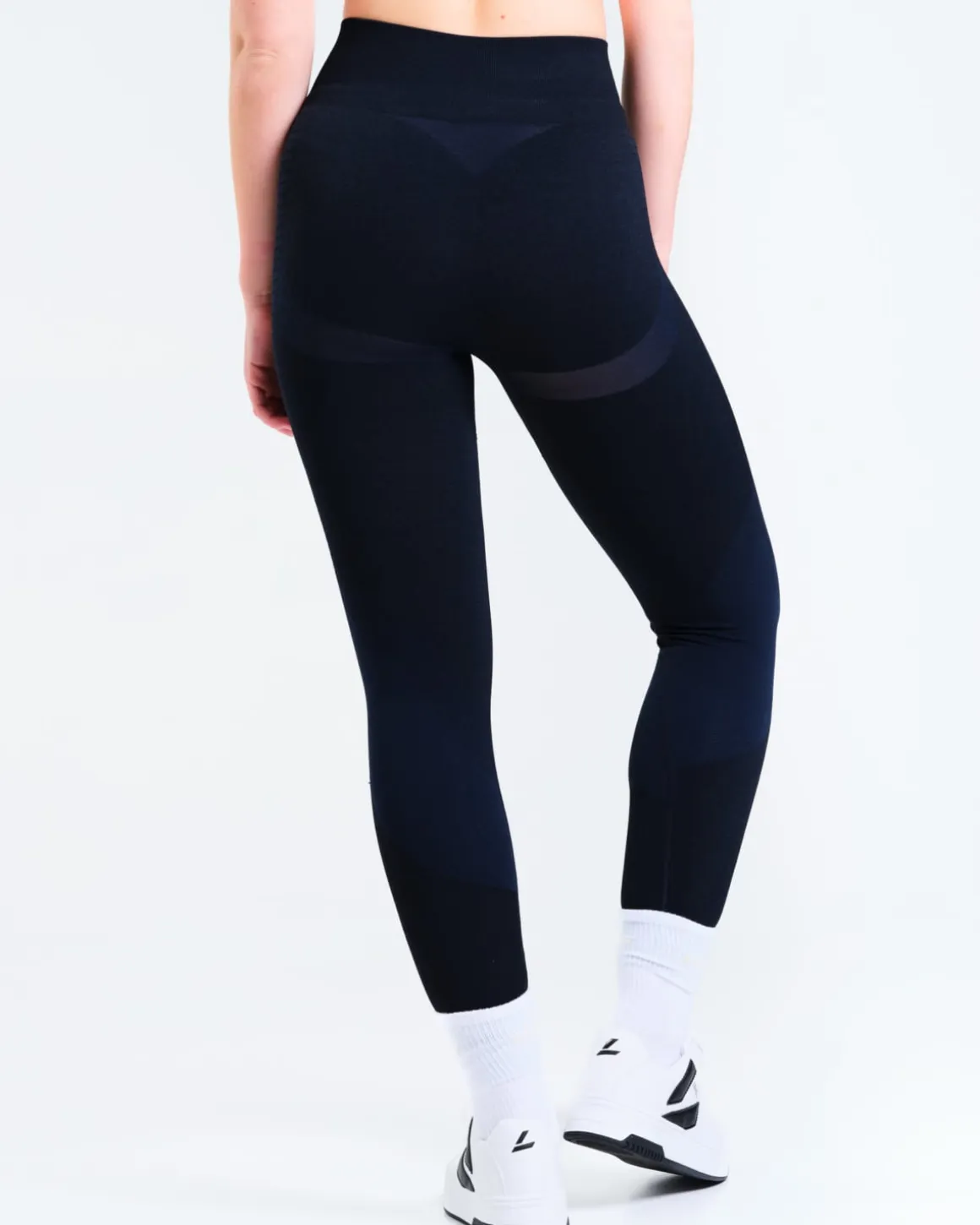 Solar Seamless Tights Blue Navy