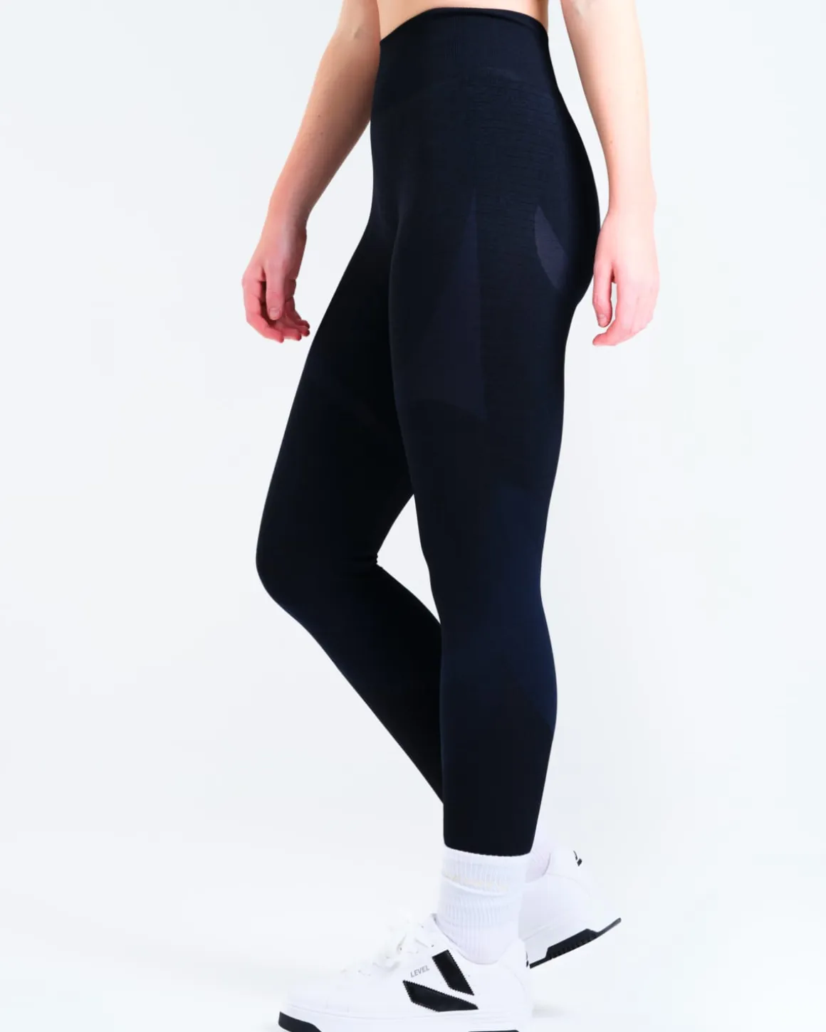 Solar Seamless Tights Blue Navy