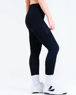 Solar Seamless Tights Blue Navy