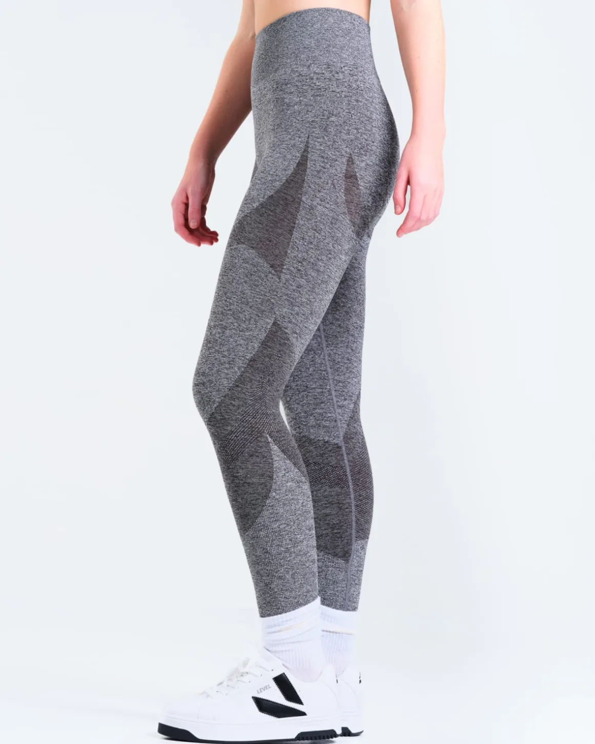 Solar Seamless Tights Dark Grey Marl