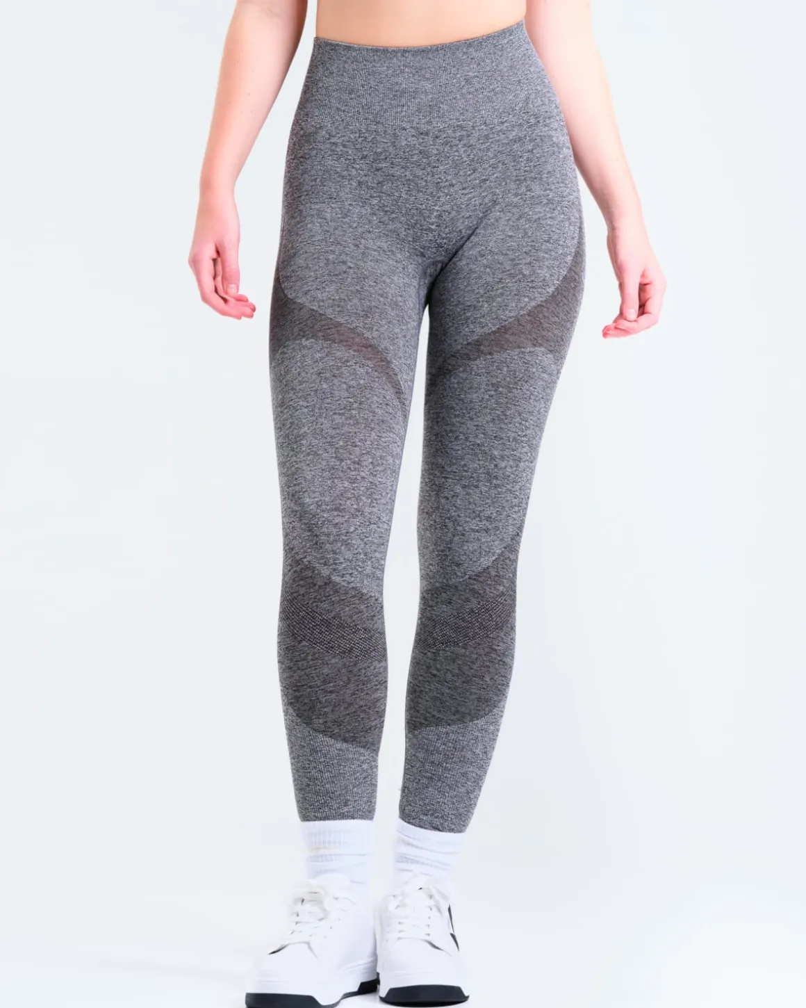 Solar Seamless Tights Dark Grey Marl