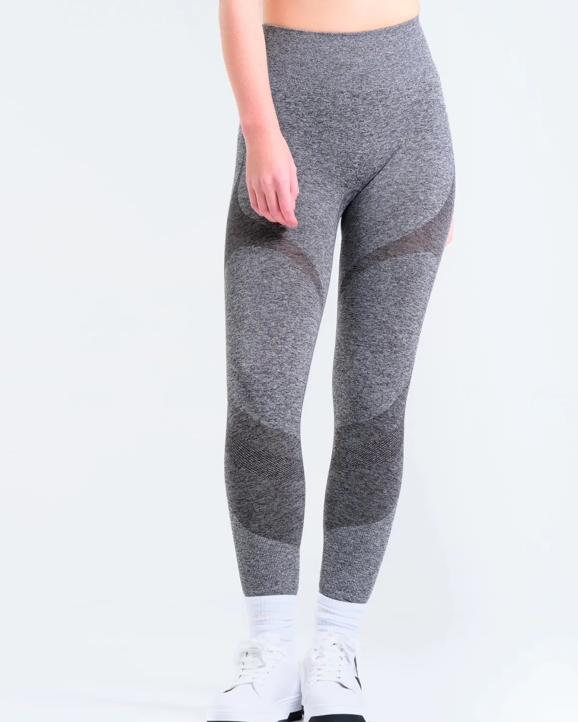 Solar Seamless Tights Grey Marl 22