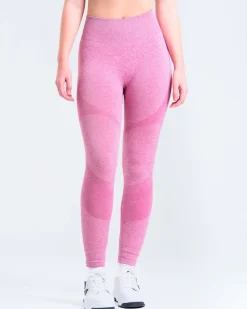 Solar Seamless Tights Pink Violet Marl 2-PACK