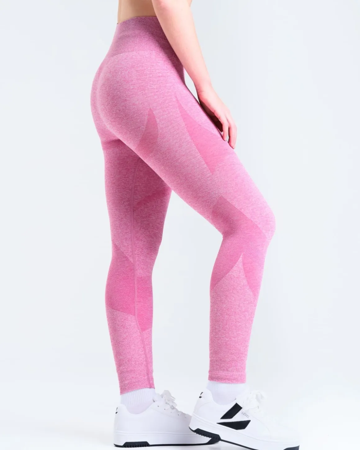 Solar Seamless Tights Pink Violet Marl 2-PACK