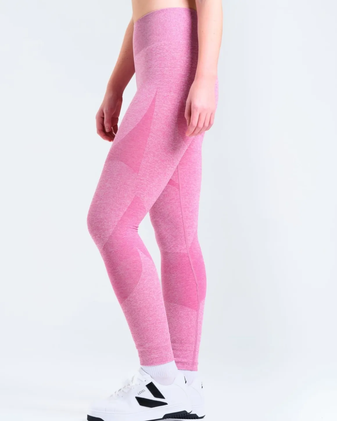 Solar Seamless Tights Pink Violet Marl 2-PACK