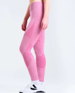 Solar Seamless Tights Pink Violet Marl