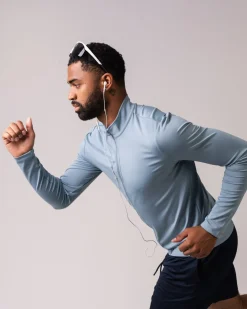 Sports Functional Full Zip M Blue Citadel