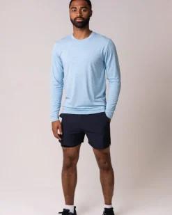 Sports Functional LS M Blue Airy Marl