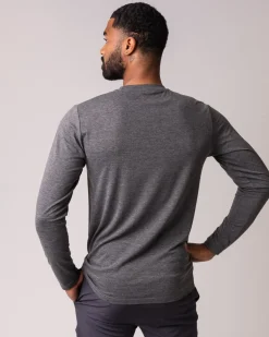 Sports Functional LS M Dark Grey Marl