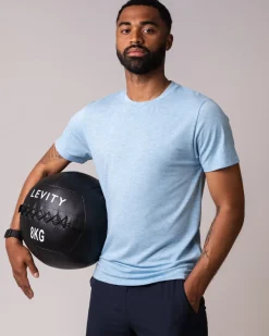 Sports Functional Tee M Blue Airy Marl