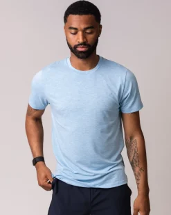 Sports Functional Tee M Blue Airy Marl
